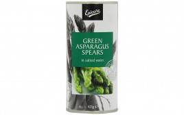 Epicure Green Asparagus Spears In Salted Water  Tin  425 grams